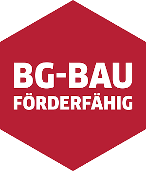 Logo KÄRCHER Bau-Entstauber - förderfähig durch die BG Bau