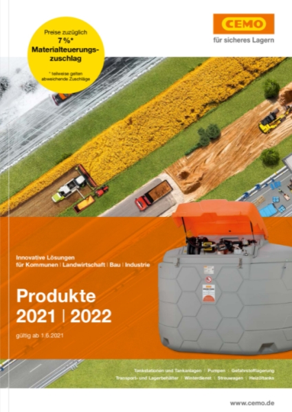 CEMO Produktkatalog 2021/22