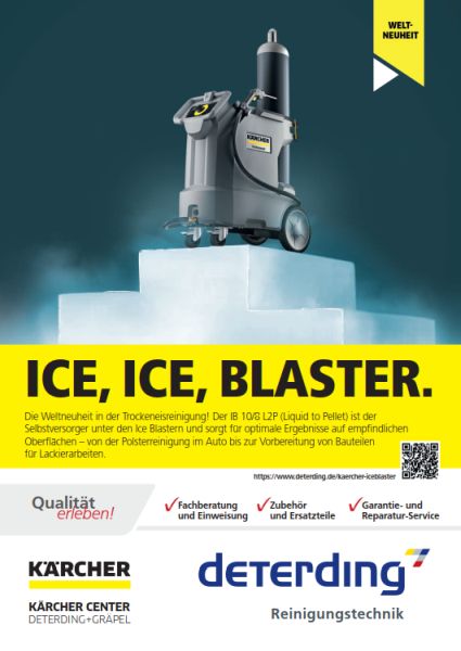 Der neue KÄRCHER Iceblaster IB 10/8 L2P