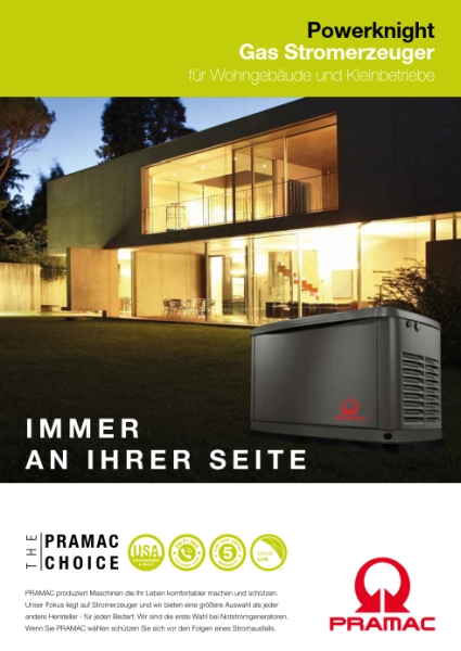 PRAMAC Gas-Stromerzeuger Powerknight