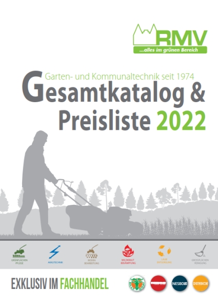 RMV Garten- & Kommunaltechnik Katalog 2022