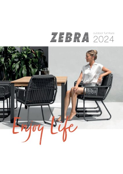 ZEBRA Outdoor Furniture 2024