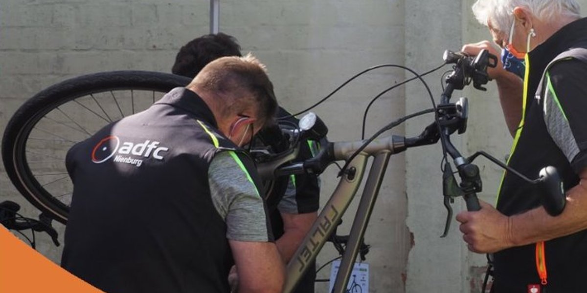 Fahrrad Codier-Aktion bei Deterding