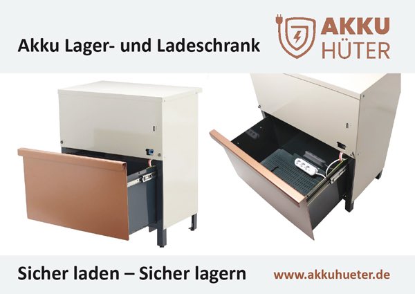 Der Akkuhüter Sicherheitsschrank