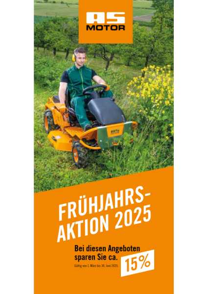 AS-Motor Frühjahrs-Aktion 2025