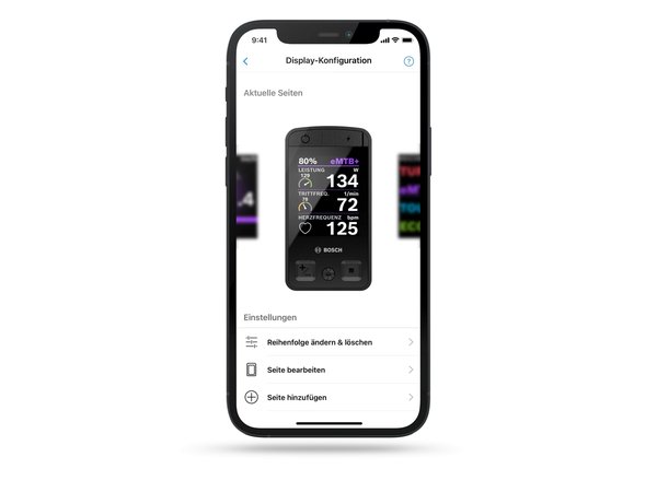 Bosch Ebike Flow Optionen