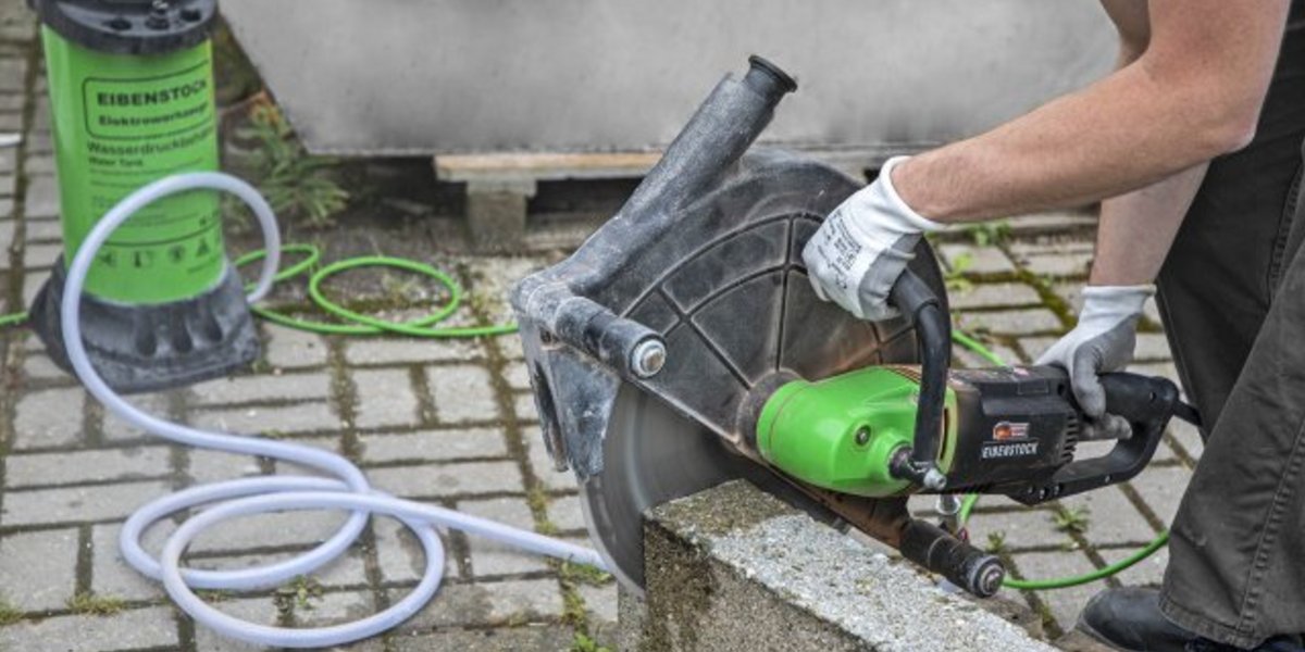 Eibenstock Trennsysteme zum staubarmen Arbeiten