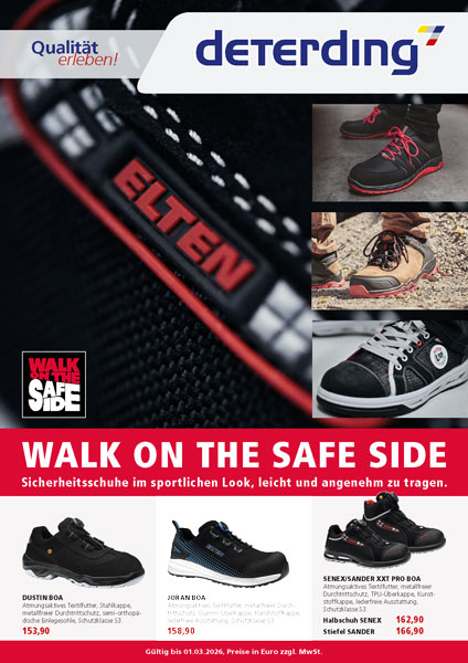Aktionsflyer ELTEN Sicherheitsschuhe