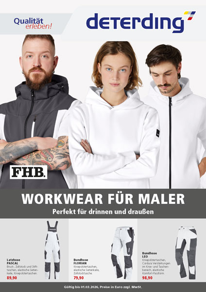FHB Workwear für Maler