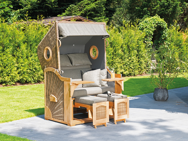 Sunnysmart Strandkorb Rustikal Cosy