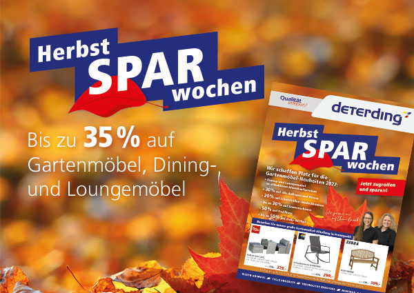 HerbstSPARwochen: Unser Gartenmöbel-Prospekt