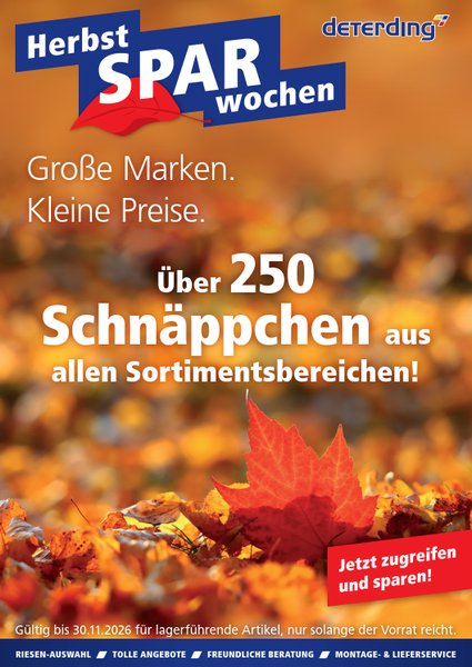 HerbstSPARwochen 2026