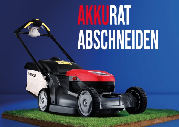 Akku-Rasenmäher Zugabe-Aktion