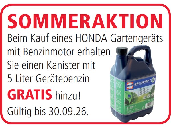 Aktion Benzingeraete