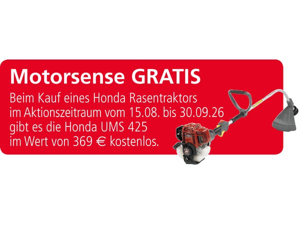 Aktion Rasentraktoren