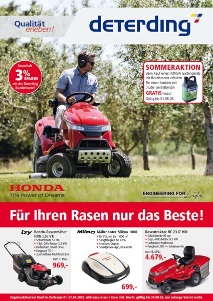 HONDA Sommer-Aktion