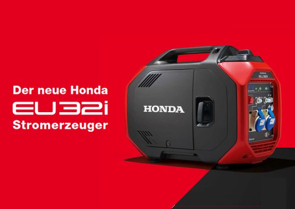 Der neue Honda Stromerzeuger EU 32i