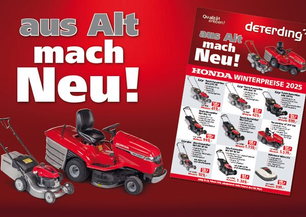 Honda Winterpreise 2022/23