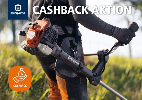 Husqvarna Cashback-Aktion