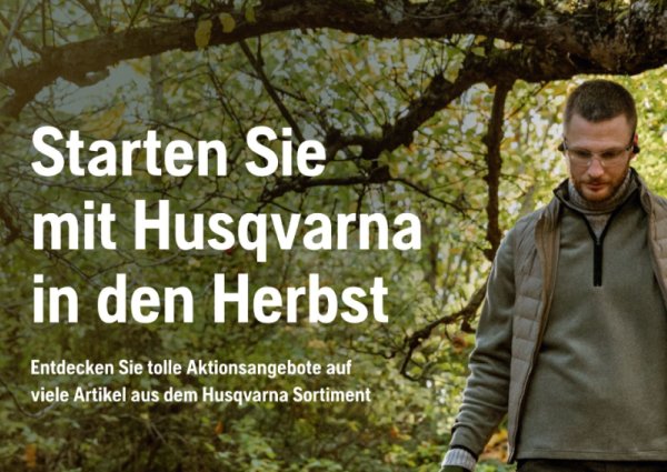 HUSQVARNA Herbstbroschüre