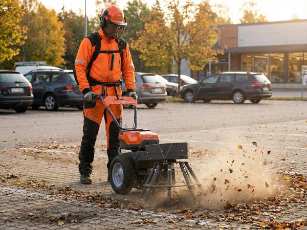 Husqvarna Profi Akku Wildkraut Buerste
