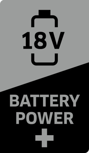 Battery Power+ mit 18 V