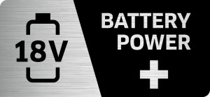 Battery Power+ mit 18 V