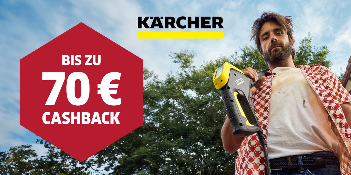 KÄRCHER Hochdruckreiniger Cashback-Aktion