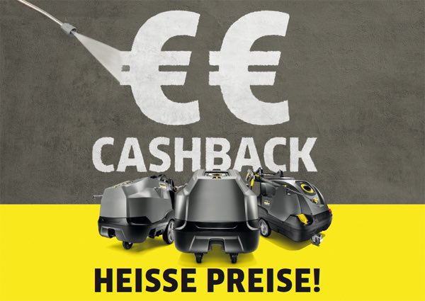 Hochdruckreiniger Cashback-Aktion 2023