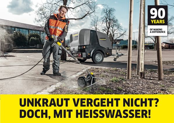 Unkrautbekämpfung mit System