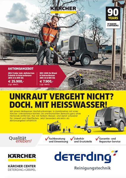 Unkrautbekämpfung mit System