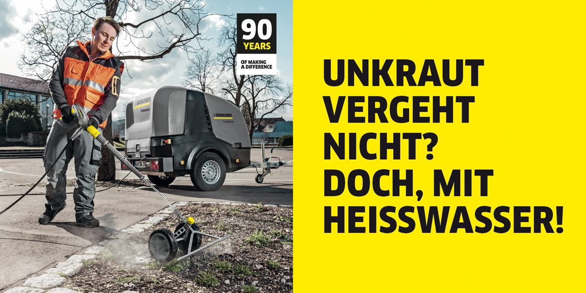Unkrautbekämpfung mit System
