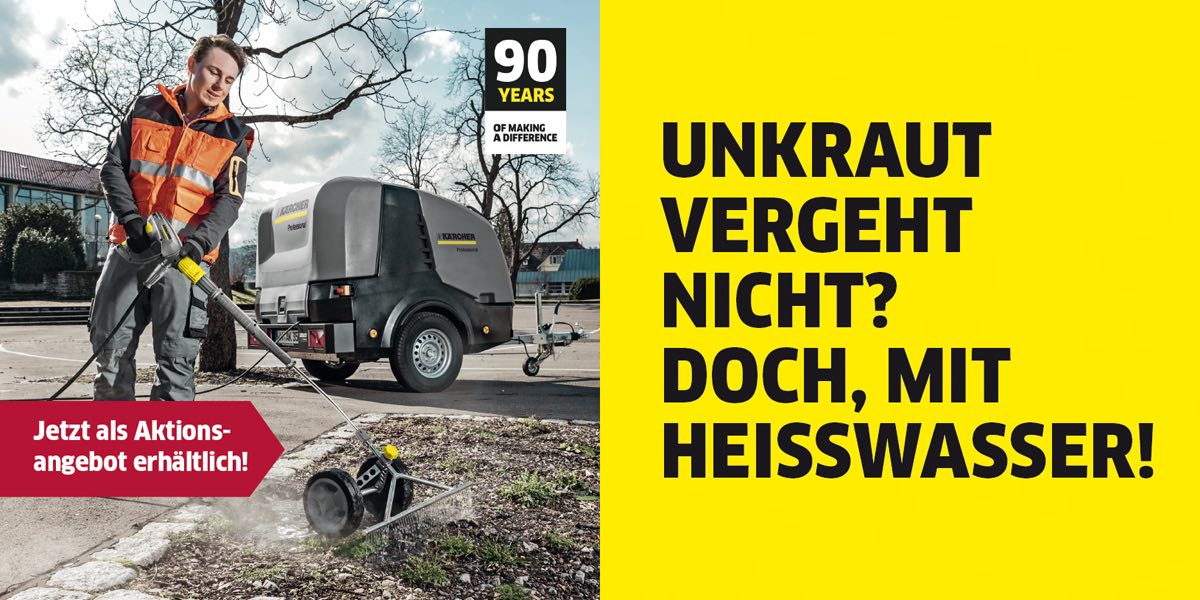 Unkrautbekämpfung mit System