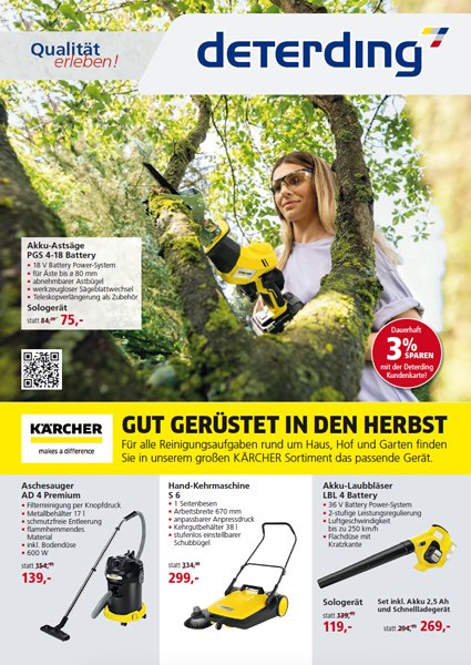 KÄRCHER Herbst-Prospekt 2024