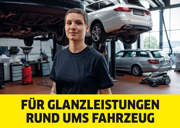 Reinigungs-Power für Werkstatt und Showroom