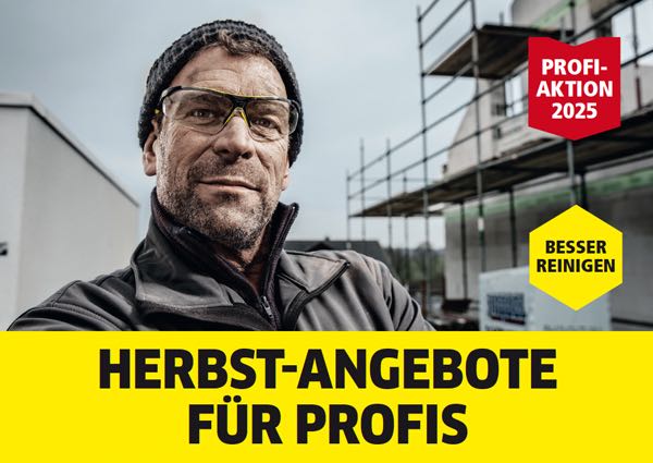 KÄRCHER Profi-Aktion Herbst 2025