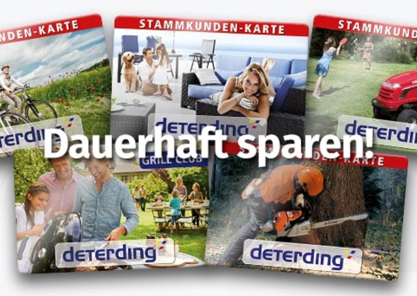 Dauerhaft sparen mit unserer Kundenkarte