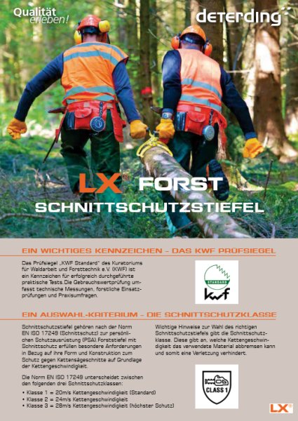 LUPRIFLEX Forst- und Schnittschutzstiefel