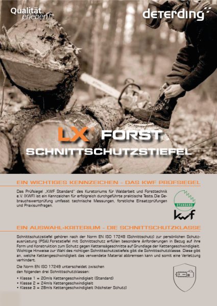 LUPRIFLEX Forst- und Schnittschutzstiefel