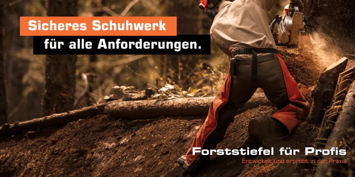 LUPRIFLEX Forst- und Schnittschutzstiefel