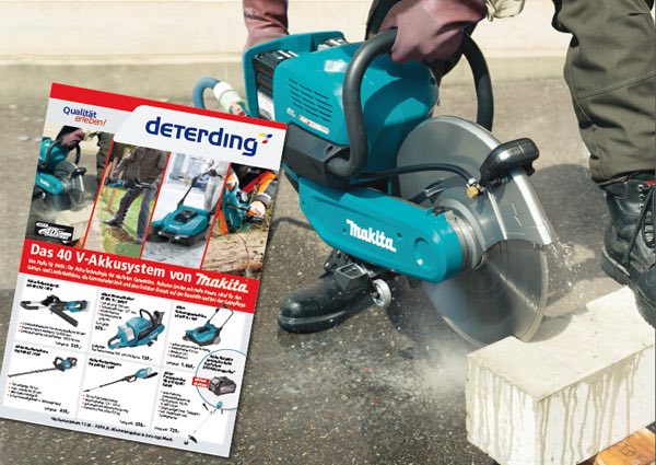 MAKITA 40V-Akkutechnik XHT