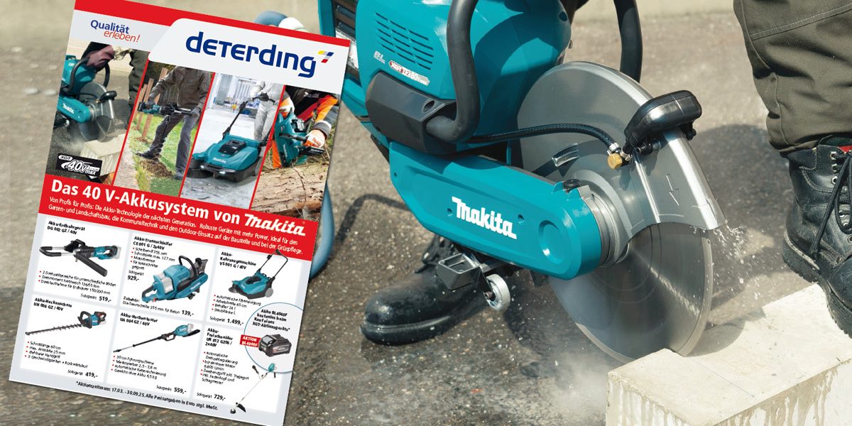 MAKITA 40V-Akkutechnik XHT