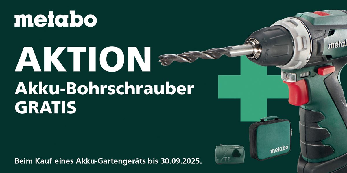 METABO Aktion: Gratis Zugabe