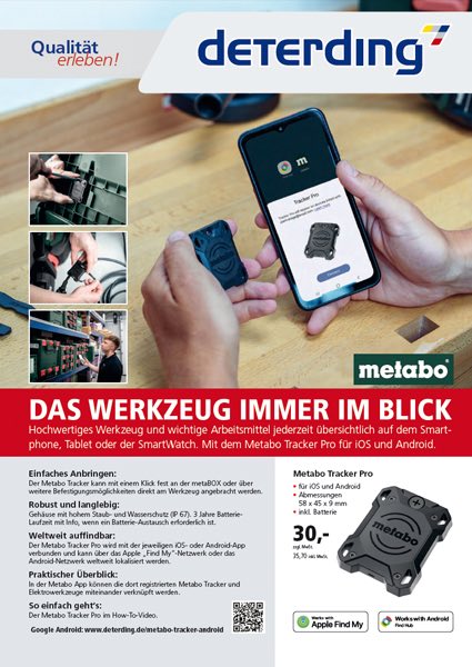 METABO Tracker Pro