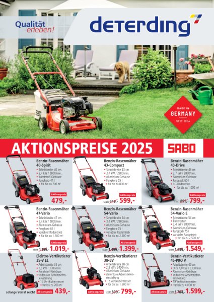 SABO Aktionspreise 2025