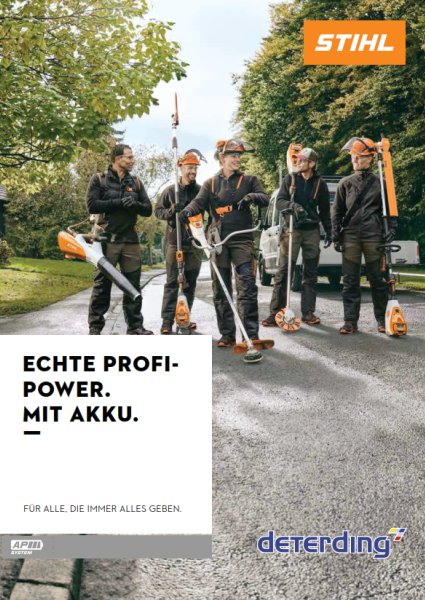 STIHL Akkutechnik für Profis