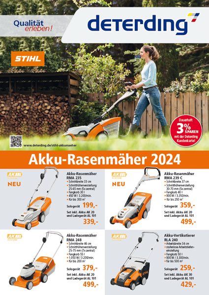 STIHL Akku-Rasenmäher 2024