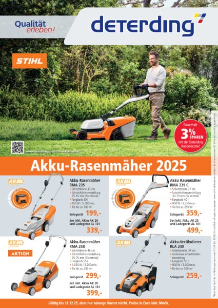 STIHL Akku-Rasenmäher 2024