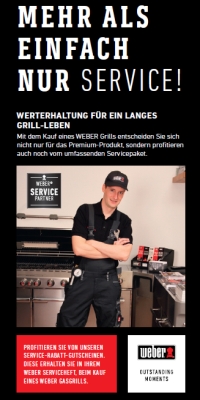 Unterlagen zu unserem WEBER Service