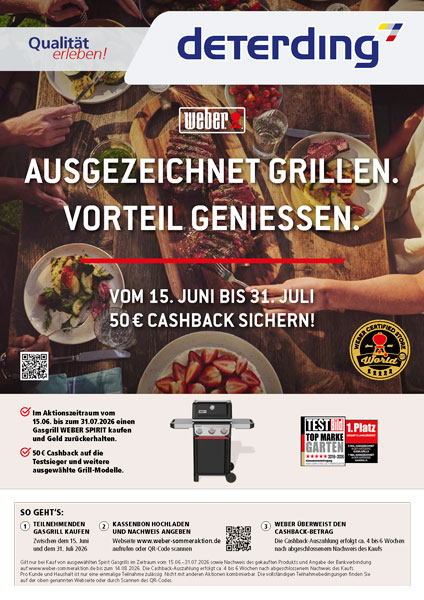 WEBER Sommer-Aktion 2026